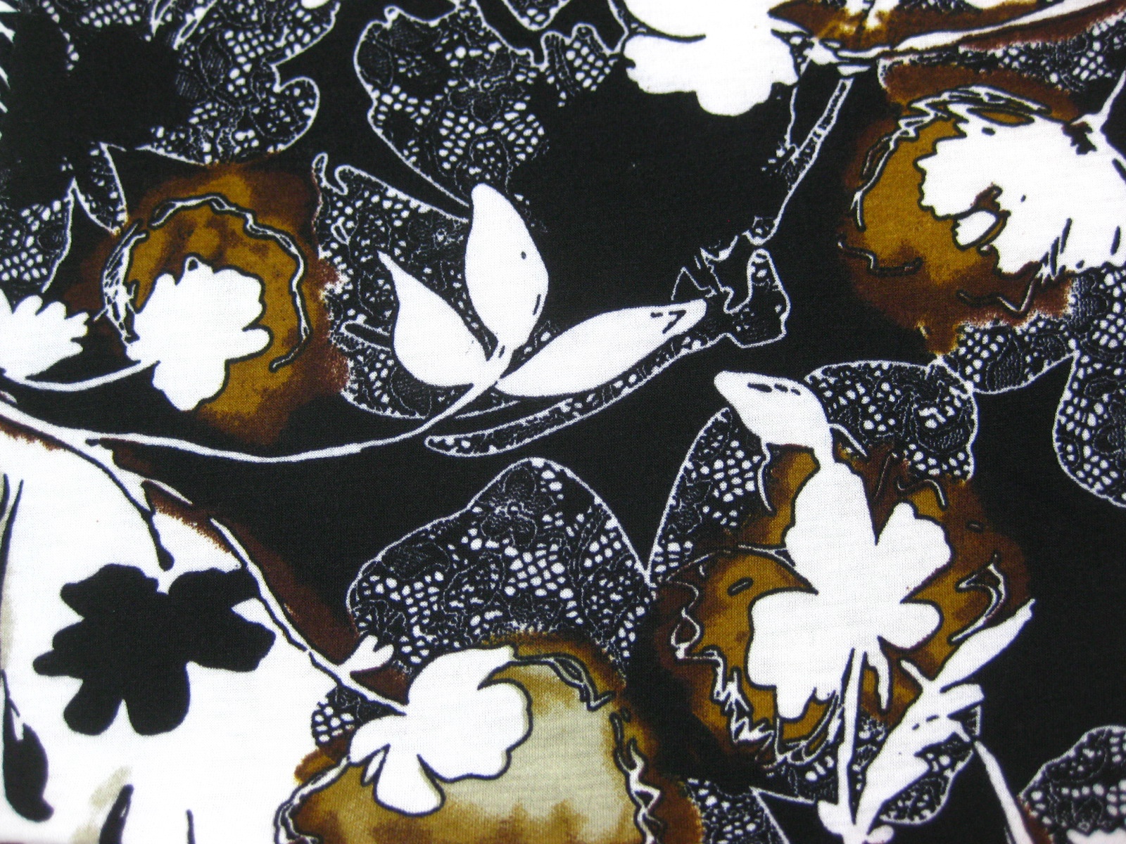 POLY SPUN OE SPANDEX KNIT PRINT