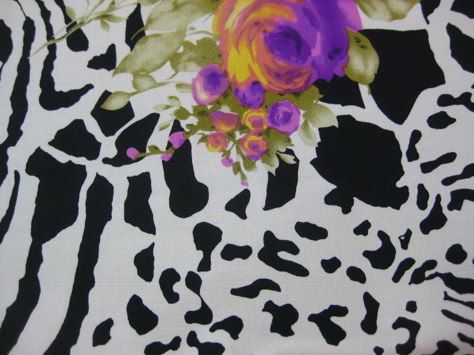 POLYESTER SATIN CHIFFON PRINT