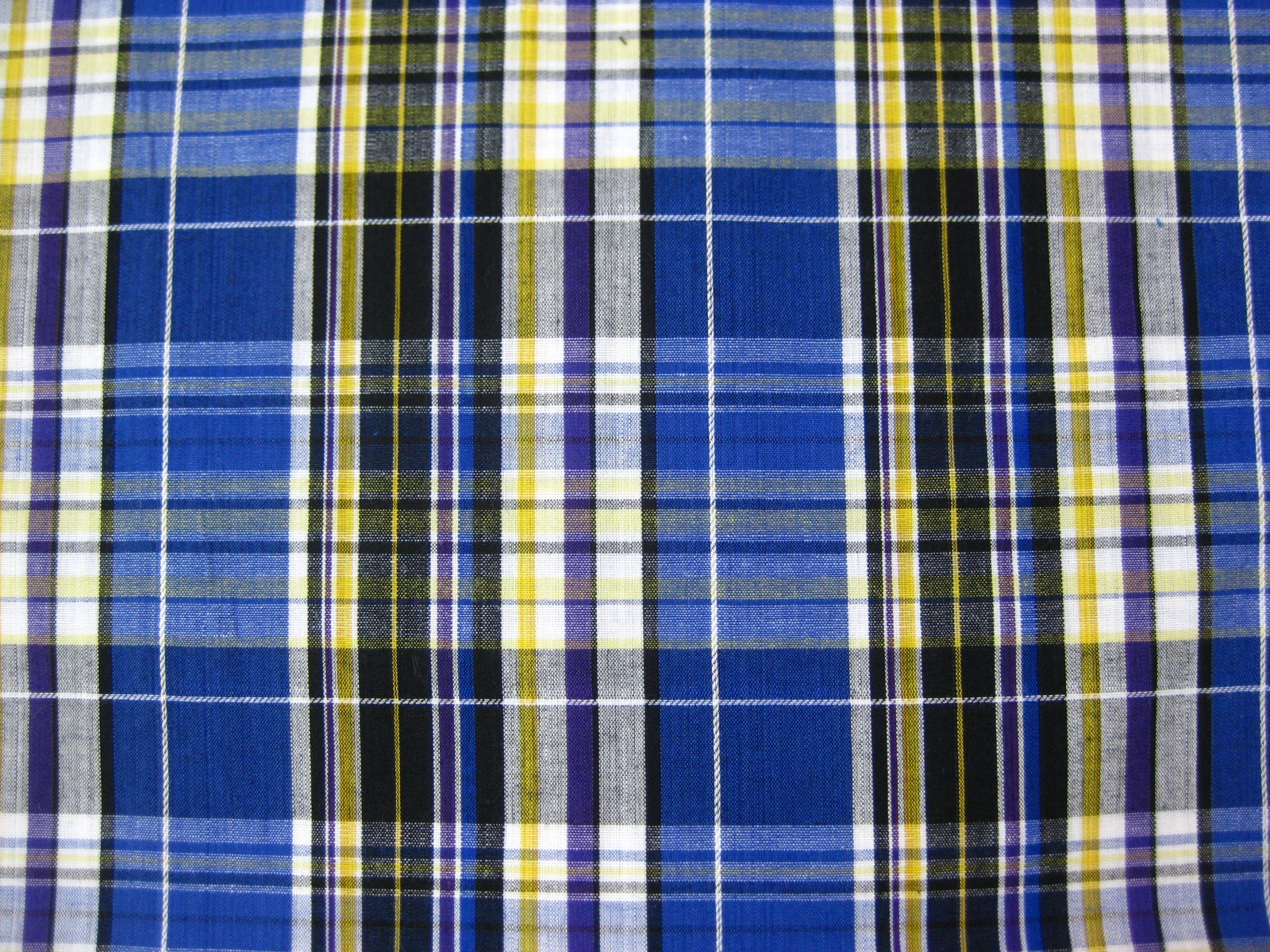 COTTON POPLIN YD CHECKS